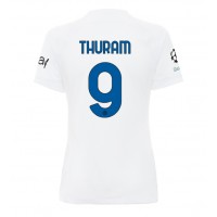 Inter Milan Marcus Thuram #9 Bortedrakt Dame 2023-24 Kortermet